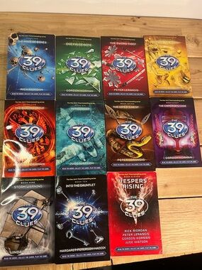 39 Clues complete series 1-11 set 1 2 3 4 5 6 7 8 9 10 11 paperback PB lot